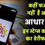 Aadhaar Card Duplication: कहीं फर्जी तो नहीं है आपका आधार कार्ड, इन स्टेप्स को फॉलो कर ऑनलाइन लगाए पता