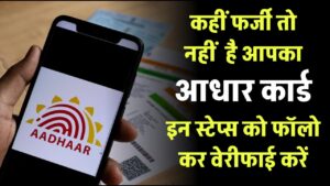 Aadhaar Card Duplication: कहीं फर्जी तो नहीं है आपका आधार कार्ड, इन स्टेप्स को फॉलो कर ऑनलाइन लगाए पता