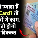 एक से ज्यादा PAN Card हैं? अब तुरंत करें ये जरूरी काम, नहीं तो चुकानी पड़ेगी भारी कीमत!