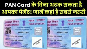 PAN Card के बिना अटक सकता है आपका पेमेंट! जानें कहां है ये सबसे ज्यादा जरूरी