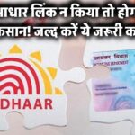 आधार और पैन कार्ड धारकों के लिए बड़ी चेतावनी! जल्द करें ये काम, वरना भुगतना पड़ सकता है भारी नुकसान!