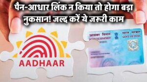 आधार और पैन कार्ड धारकों के लिए बड़ी चेतावनी! जल्द करें ये काम, वरना भुगतना पड़ सकता है भारी नुकसान!
